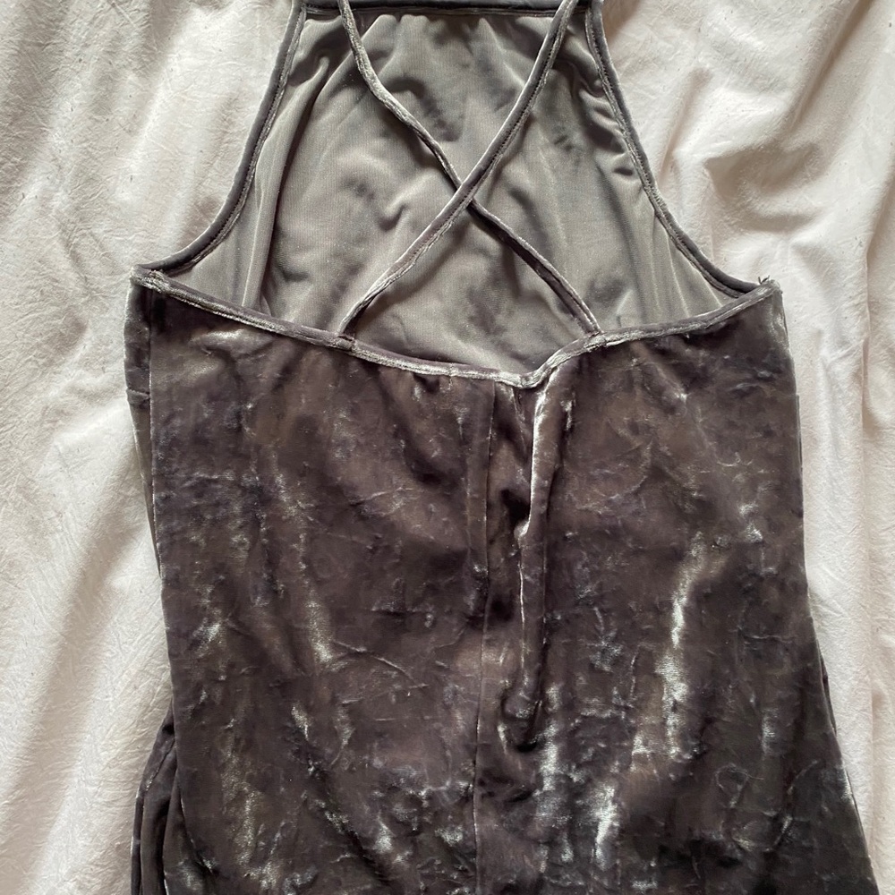 Velvet bodysuit